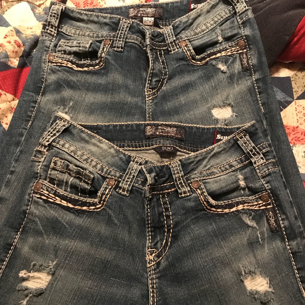 Buckle Silver Jeans